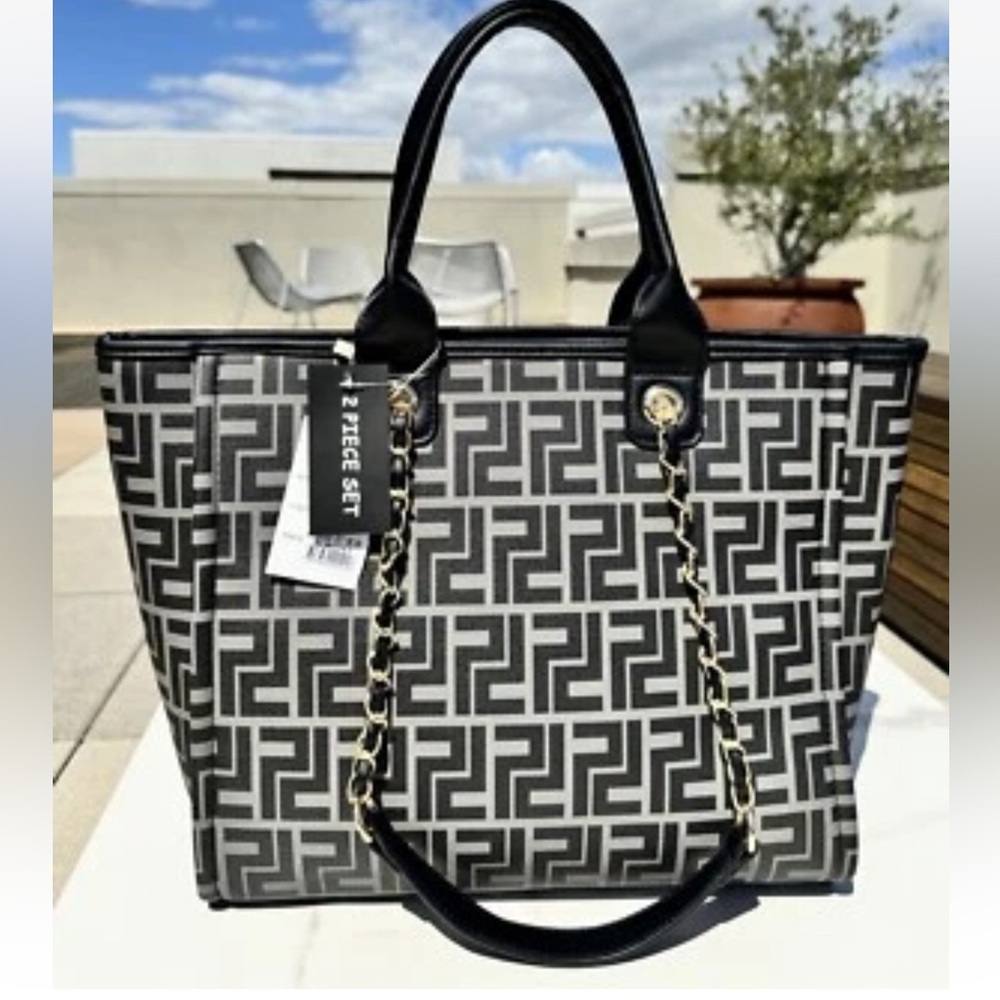 2pc Tote Bag w Wallet NWT - Picture 2 of 7